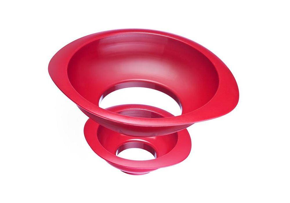 WESTMARK Einmachtrichter Twix 2tlg. rot