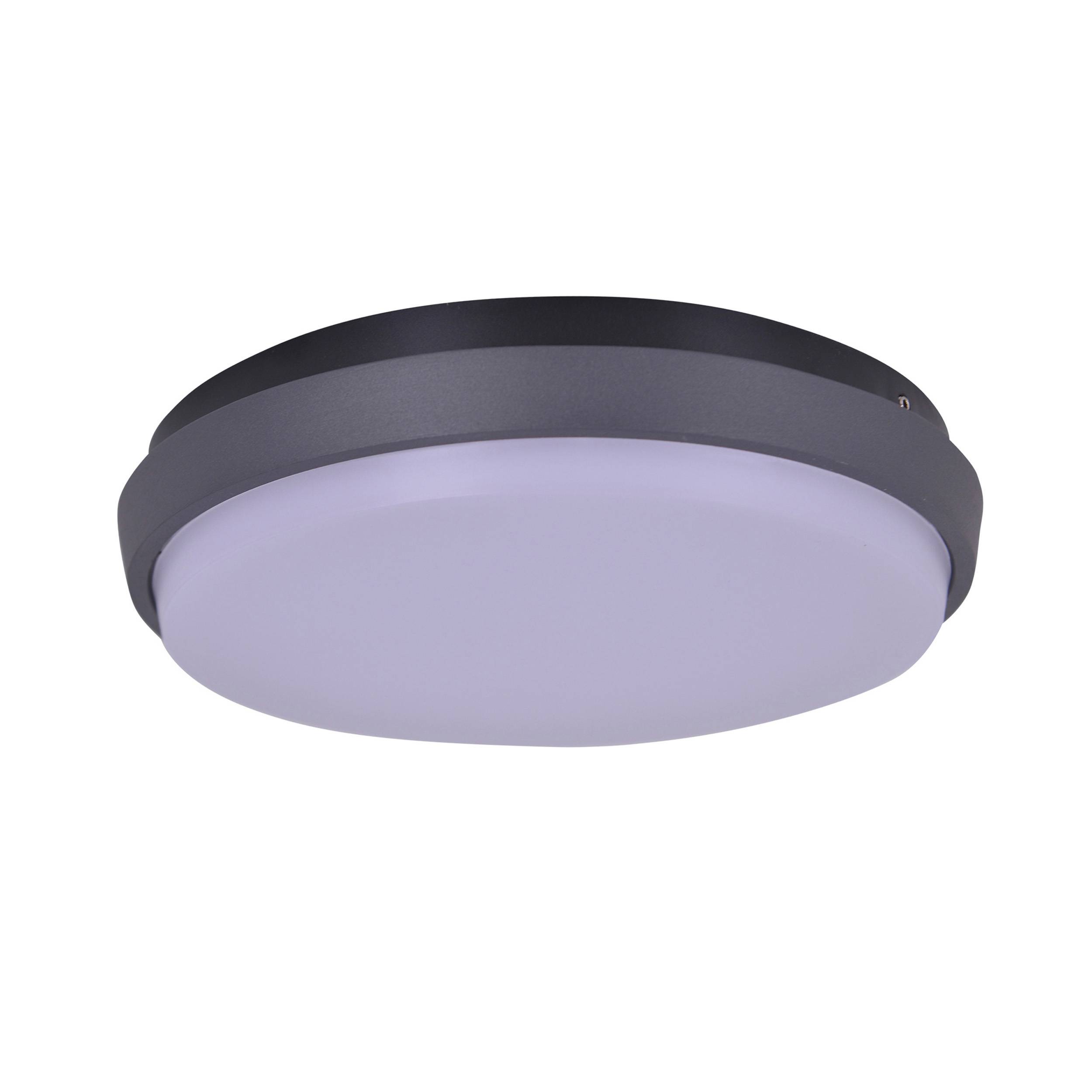 LED Außendeckenleuchte IP54 "MIO" d:27cm