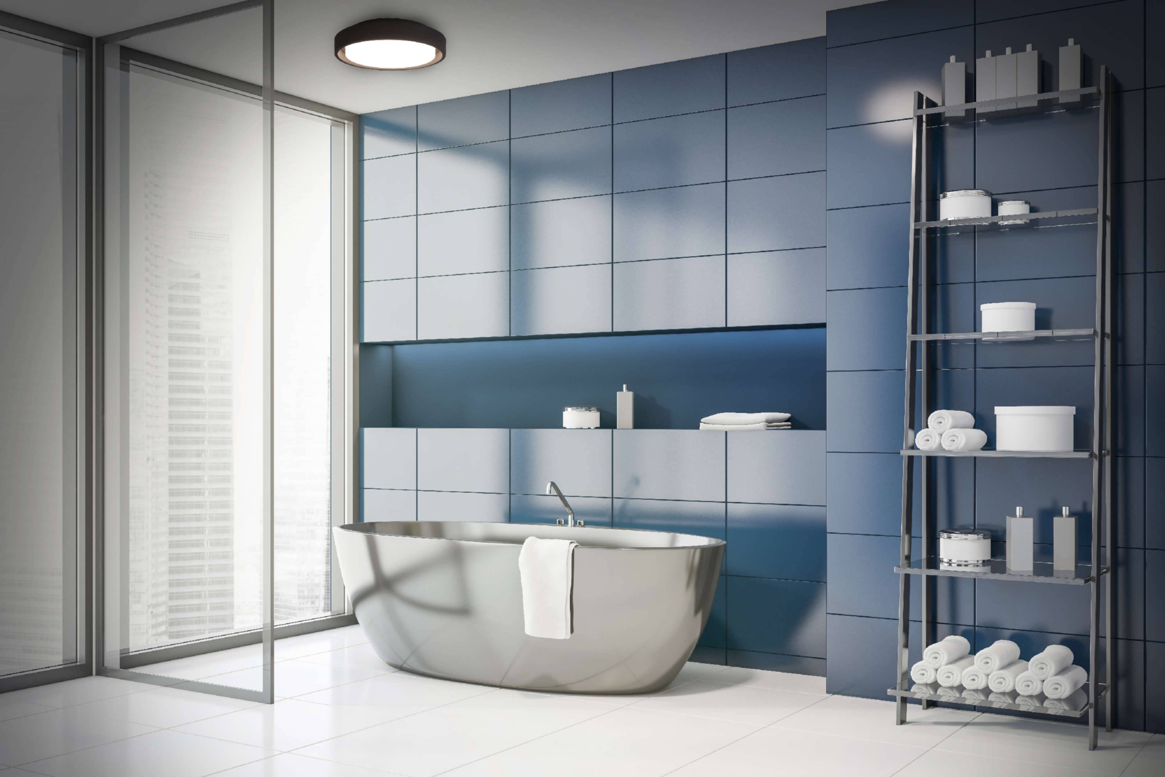 LED Außendeckenleuchte IP54 "MIO" d:27cm