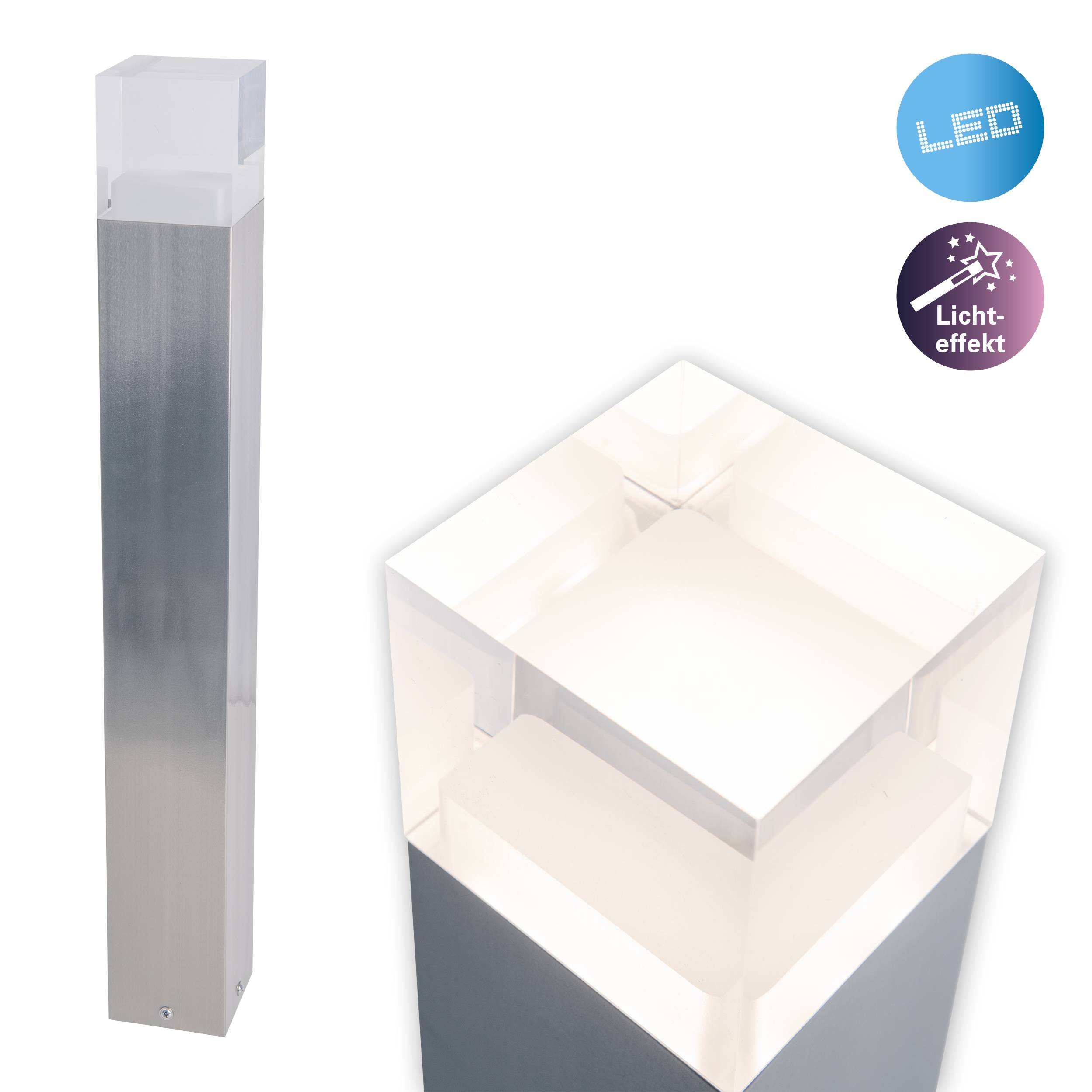 LED-Außensockelleuchte "LEAH"