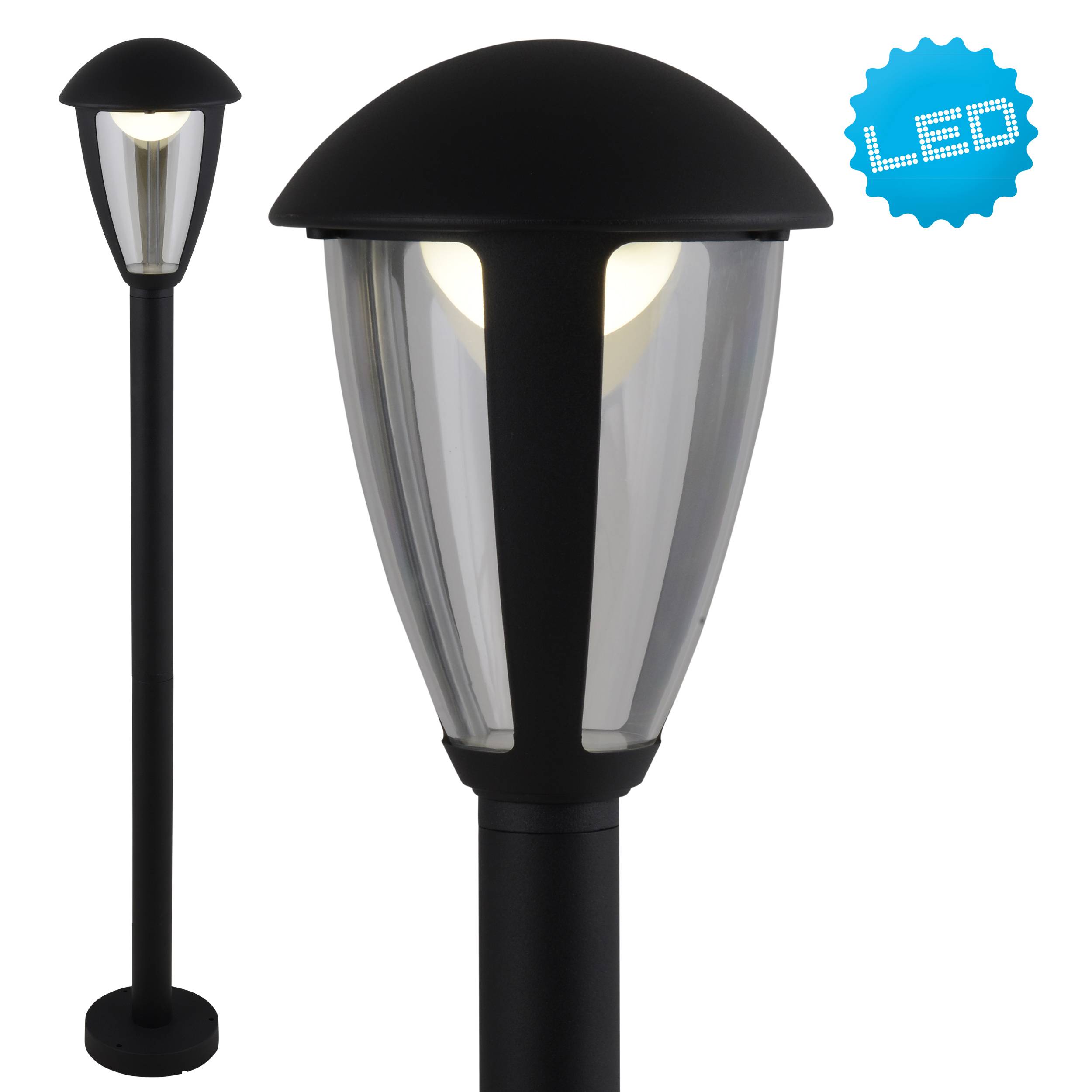 LED-Außensockelleuchte "CLINT"