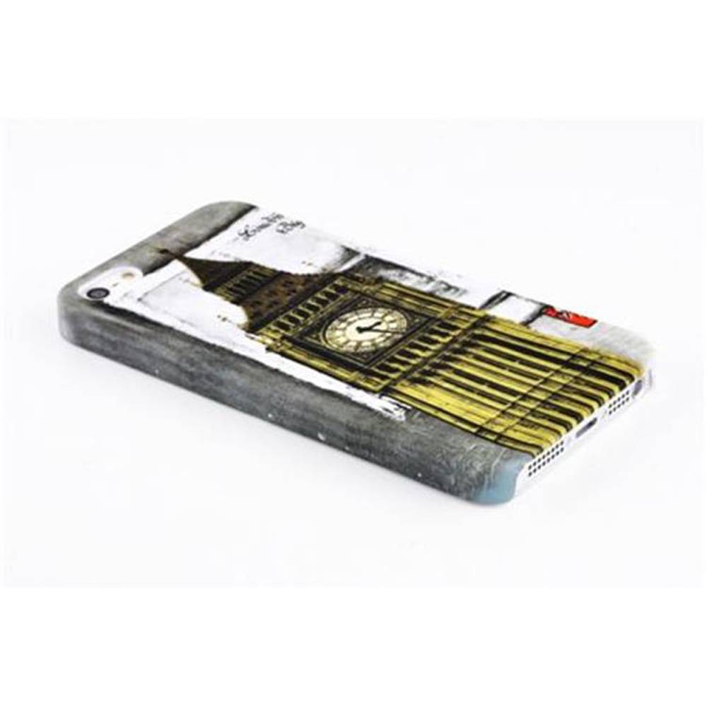 Cadorabo Hülle für Apple iPhone 5 / 5S / SE 2016 Schutz Hülle in Grau Hard Case Schutzhülle Handyhülle Cover Etui