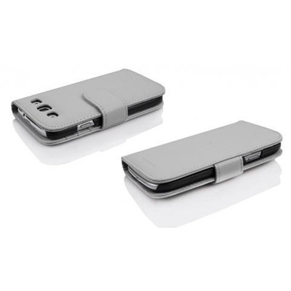 Cadorabo Schutzhülle für Huawei ASCEND G510 / G520 / G525 Hülle in Weiß Handyhülle Etui Case Backcover Kunstleder Tasche
