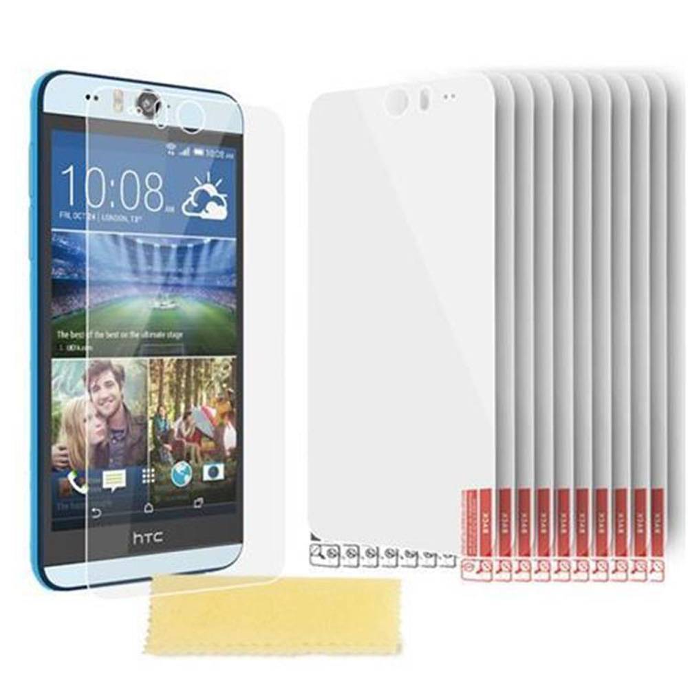 Cadorabo 10x Schutzfolie für HTC DESIRE EYE Display-Schutzfolien in Weiß hochtransparent