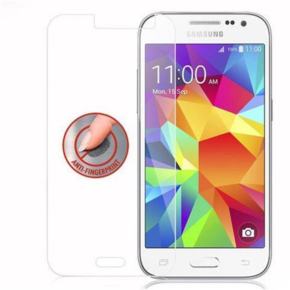 Cadorabo Panzer Folie für Samsung Galaxy CORE PRIME Schutzfolie in Transparent Gehärtetes Tempered Display-Schutzglas
