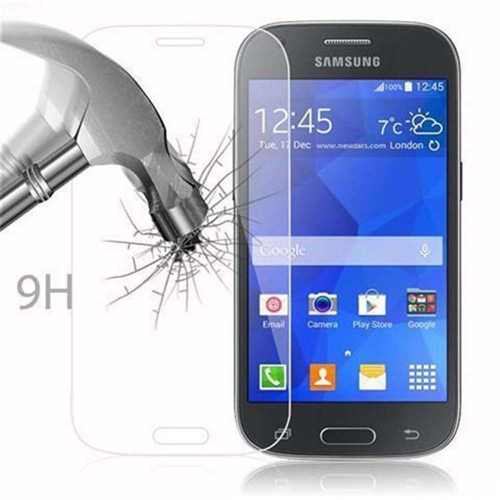 Cadorabo Panzer Folie für Samsung Galaxy ACE STYLE Schutzfolie in Transparent Gehärtetes Tempered Display-Schutzglas