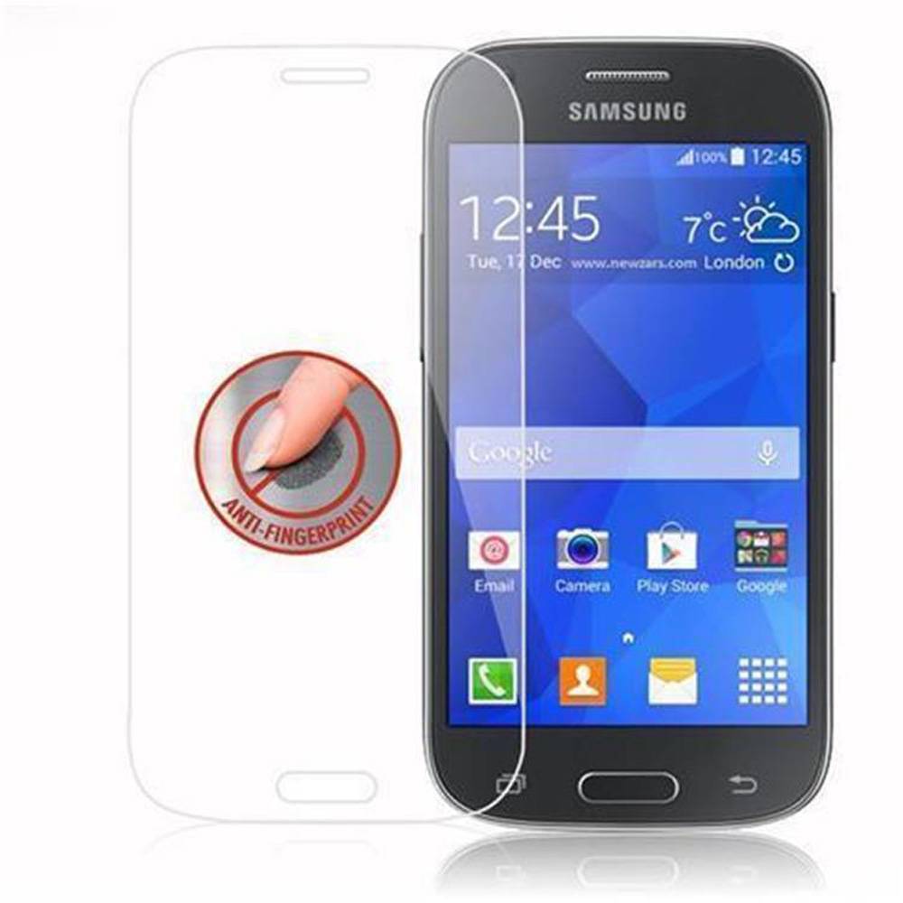 Cadorabo Panzer Folie für Samsung Galaxy ACE STYLE Schutzfolie in Transparent Gehärtetes Tempered Display-Schutzglas