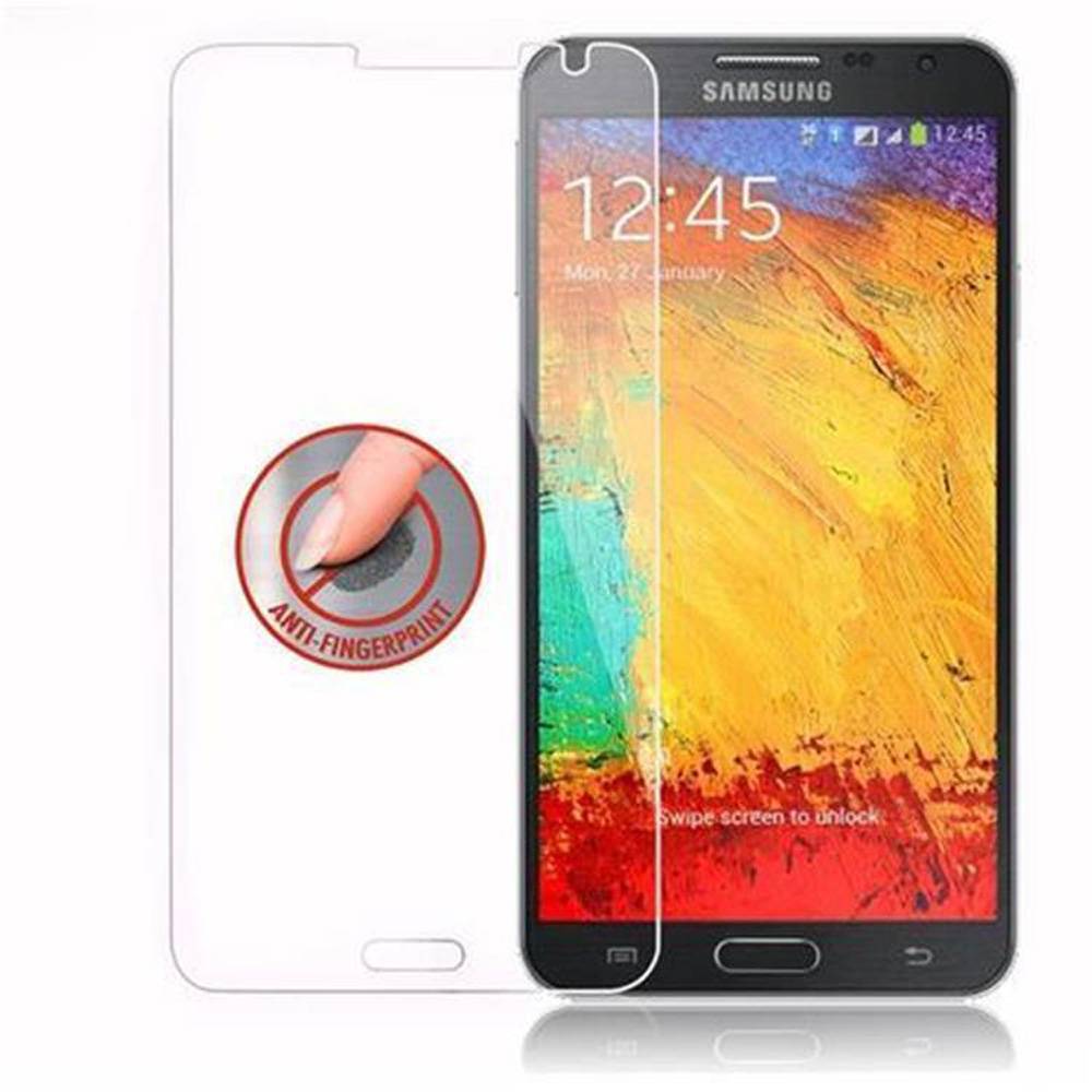 Cadorabo Panzer Folie für Samsung Galaxy NOTE 3 NEO Schutzfolie in Transparent Gehärtetes Tempered Display-Schutzglas