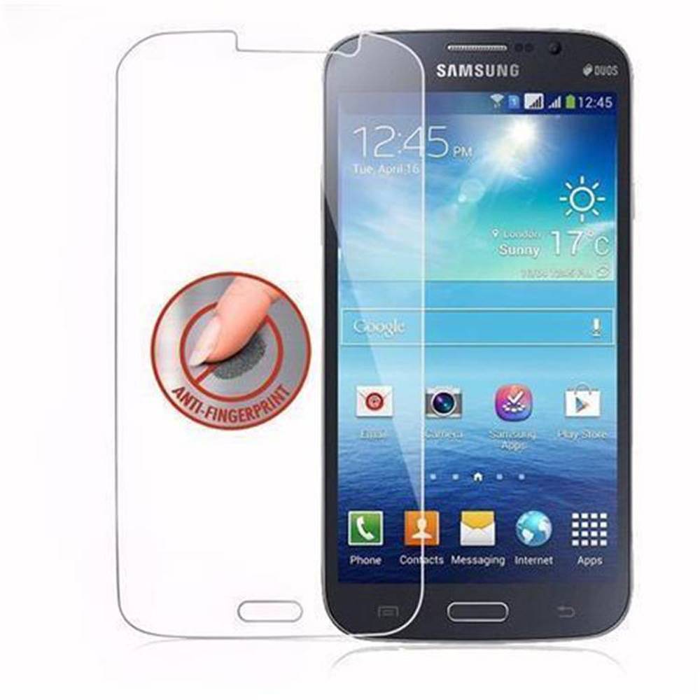 Cadorabo Panzer Folie für Samsung Galaxy MEGA 5.8 Schutzfolie in Transparent Gehärtetes Tempered Display-Schutzglas
