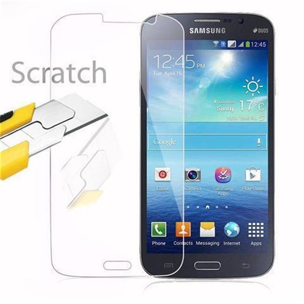 Cadorabo Panzer Folie für Samsung Galaxy MEGA 5.8 Schutzfolie in Transparent Gehärtetes Tempered Display-Schutzglas