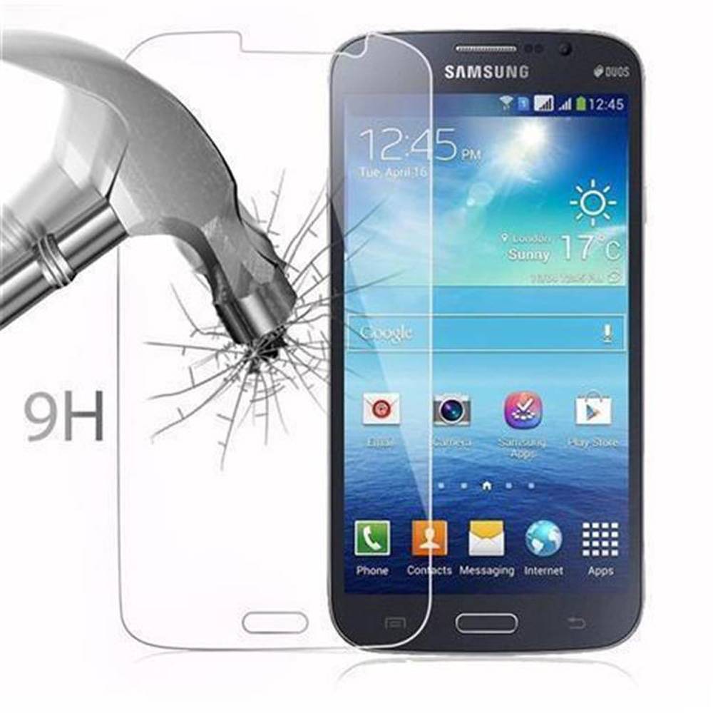 Cadorabo Panzer Folie für Samsung Galaxy MEGA 5.8 Schutzfolie in Transparent Gehärtetes Tempered Display-Schutzglas