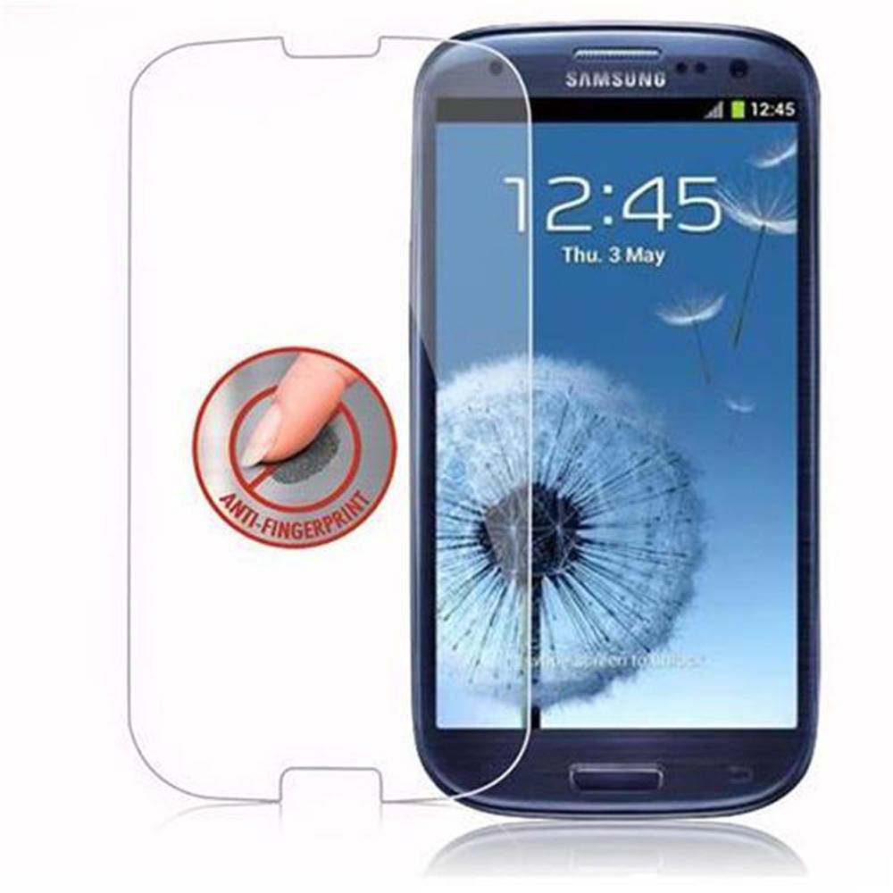 Cadorabo Panzer Folie für Samsung Galaxy S3 / S3 NEO Schutzfolie in Transparent Gehärtetes Tempered Display-Schutzglas
