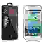 Cadorabo Panzer Folie für Samsung Galaxy TREND DUOS Schutzfolie in Transparent Gehärtetes Tempered Display-Schutzglas