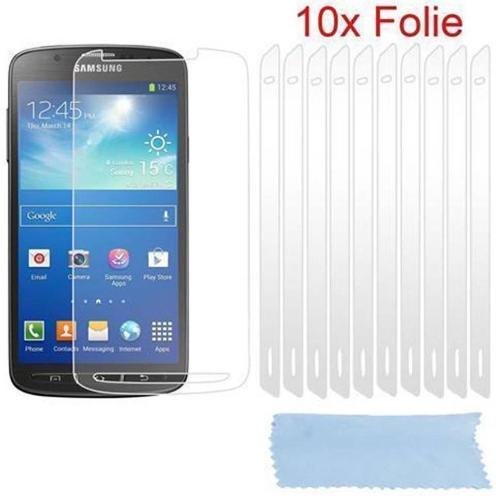 Cadorabo Displayschutzfolien für Samsung Galaxy S3 / S3 NEO - Schutzfolien in HIGH CLEAR - 10 Stück hochtransparenter Schutzfolien