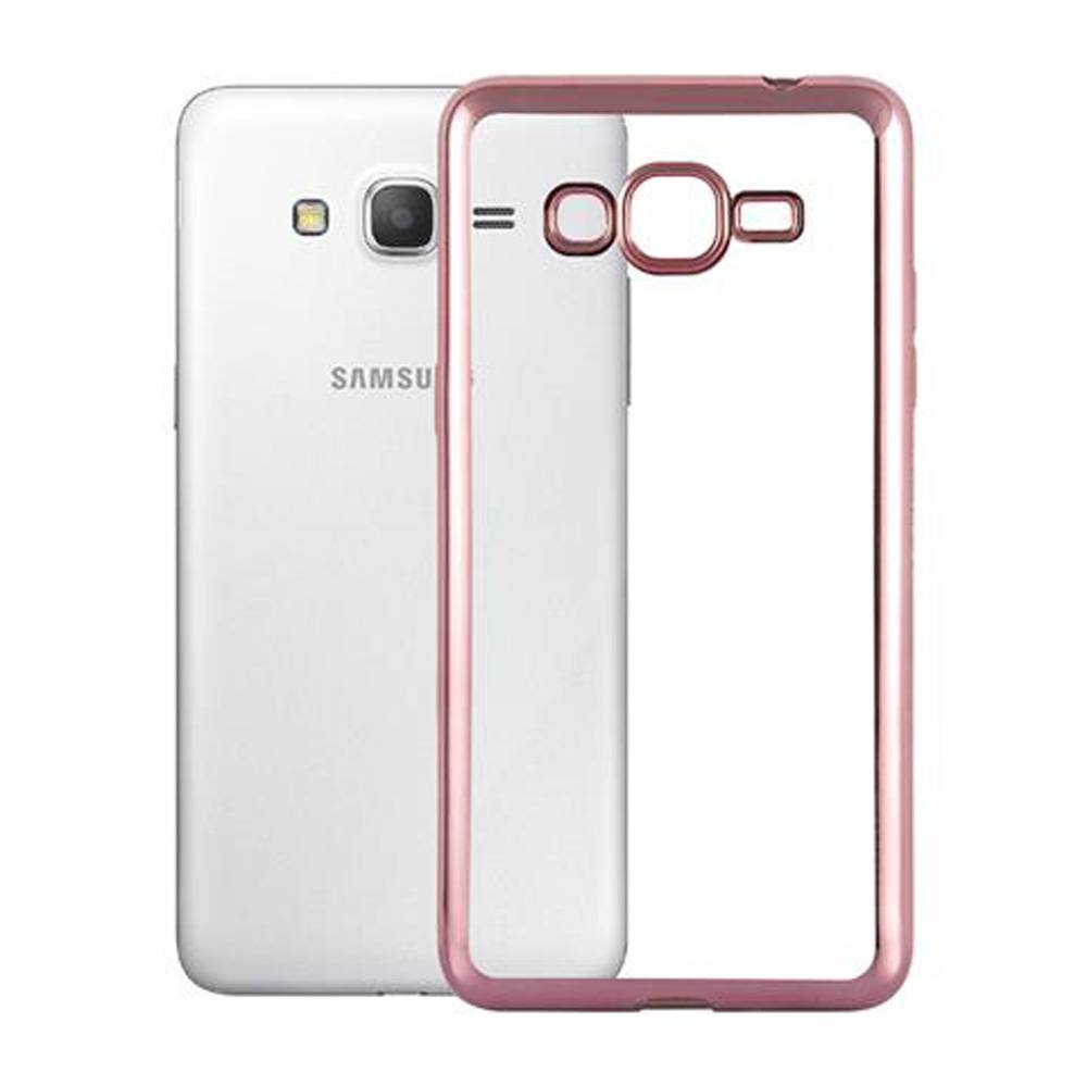 Cadorabo Hülle für Samsung Galaxy GRAND PRIME Etui in Rosa Schutzhülle Handyhülle TPU Silikon Cover Case