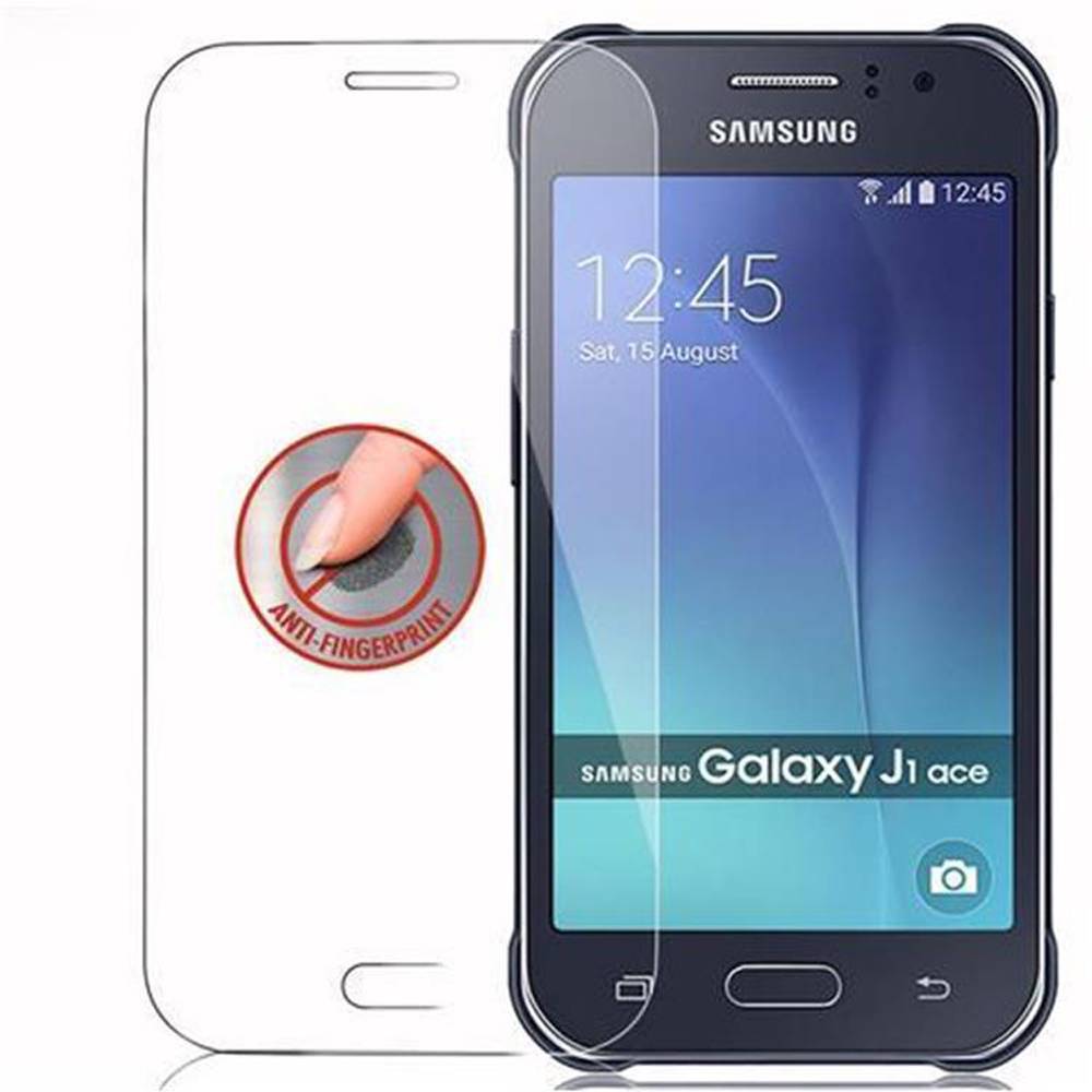 Cadorabo Panzer Folie für Samsung Galaxy J1 ACE (J110) Schutzfolie in Transparent Gehärtetes Tempered Display-Schutzglas