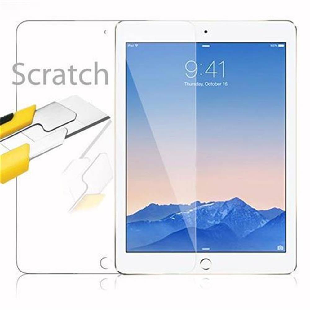 Cadorabo Panzer Folie für Apple iPad AIR / iPad AIR 2 in Transparent Schutzfolie Tablet Gehärtetes Tempered