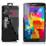Cadorabo Panzer Folie für Samsung Galaxy Tab 4 (7 Zoll) in Transparent Schutzfolie Tablet Gehärtetes Tempered