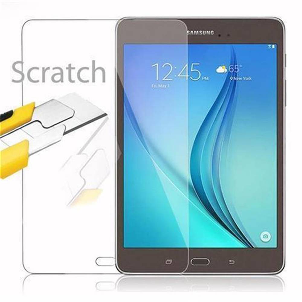 Cadorabo Panzer Folie für Samsung Galaxy Tab A (8 Zoll) in Transparent Schutzfolie Tablet Gehärtetes Tempered
