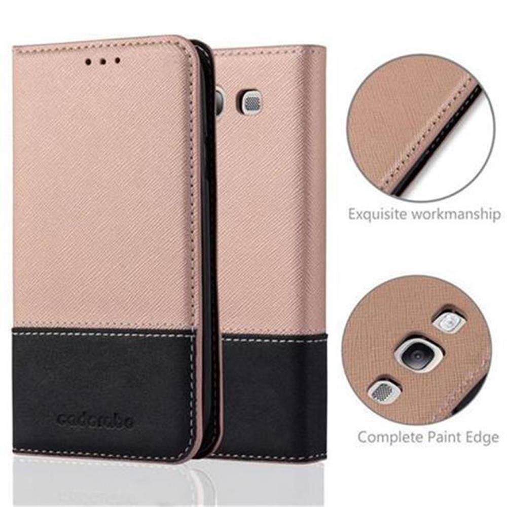 Cadorabo Hülle für Samsung Galaxy S3 / S3 NEO Schutzhülle in Rosa SHandyhülle Book Case Etui Kunstleder