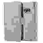 Cadorabo Hülle für Samsung Galaxy XCover 3 Schutzhülle in Braun Handyhülle Book Tasche Case Etui Luxury