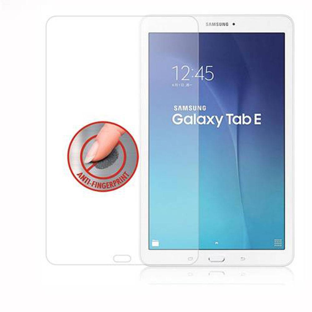 Cadorabo Panzer Folie für Samsung Galaxy TAB E (9.7 Zoll) in Transparent Schutzfolie Tablet Gehärtetes Tempered