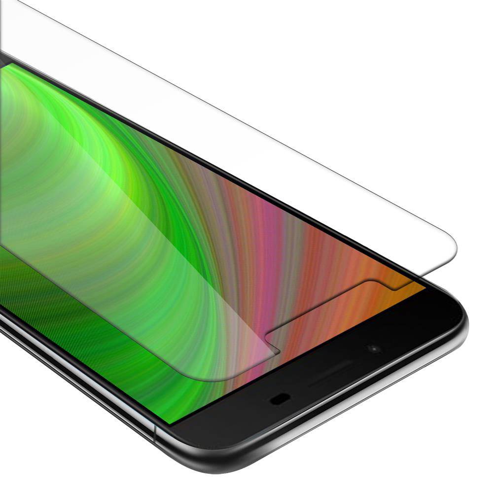 Cadorabo Panzer Folie für Asus ZenFone 2 (5.5 Zoll) Schutzfolie in Transparent Gehärtetes Tempered Display-Schutzglas