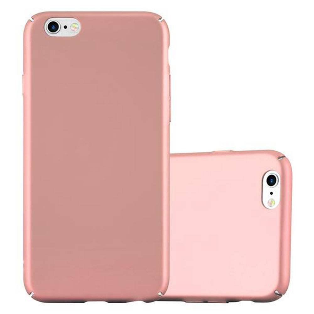 Cadorabo Hülle für Apple iPhone 6 PLUS / 6S PLUS Schutzhülle in Rosa Hard Case Handy Hülle Etui