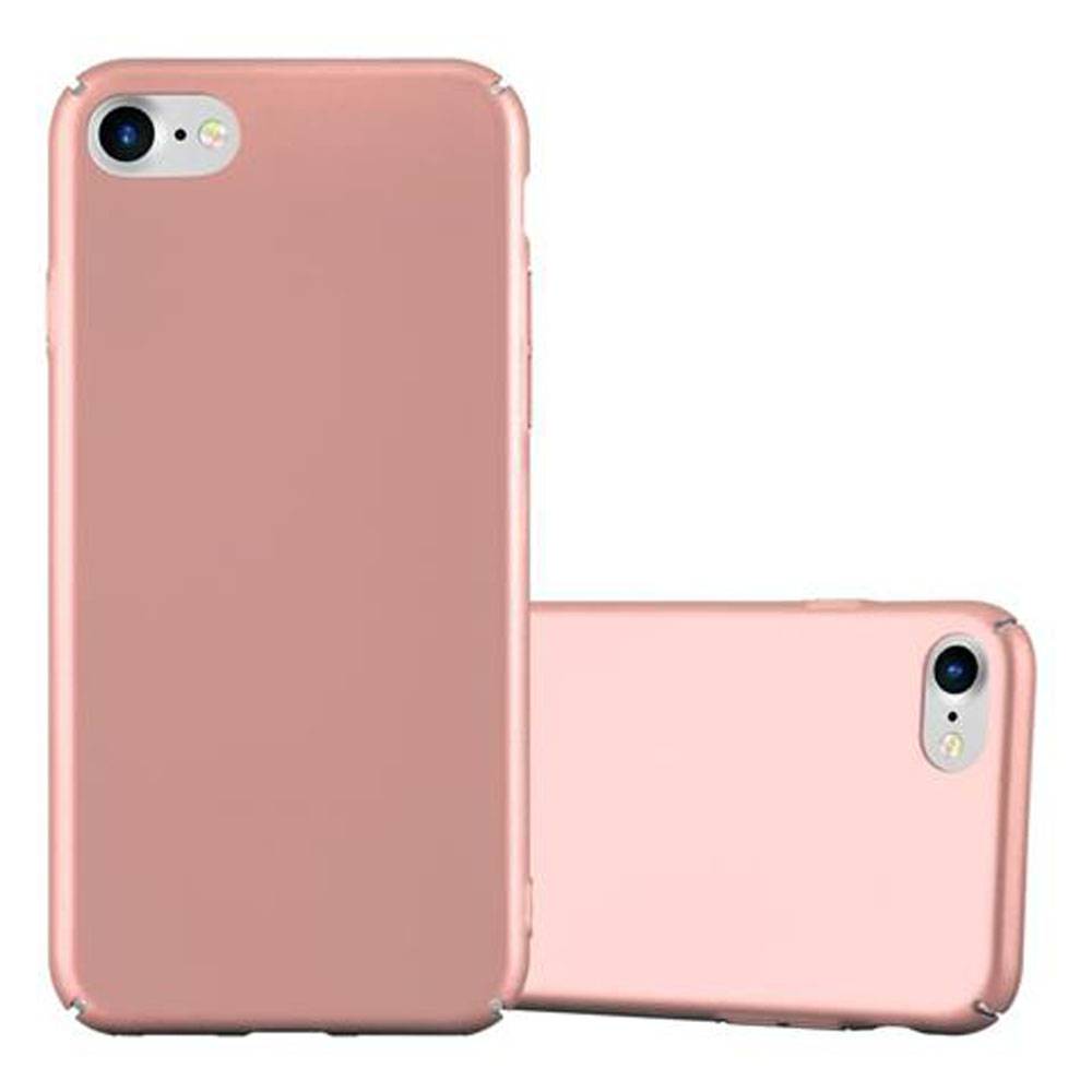 Cadorabo Hülle für Apple iPhone 7 / 7S / 8 / SE 2020 Schutzhülle in Rosa Hard Case Handy Hülle Etui