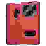 Cadorabo Schutzhülle für Samsung Galaxy S9 PLUS Hülle in Rot Handyhülle Book Case Cover Etui