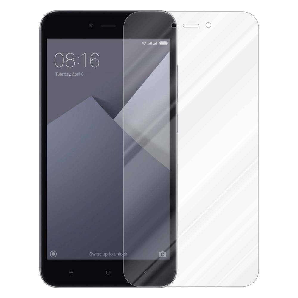 Cadorabo Panzer Folie für Xiaomi RedMi NOTE 5A PRIME Schutzfolie in Transparent Gehärtetes Tempered Display-Schutzglas