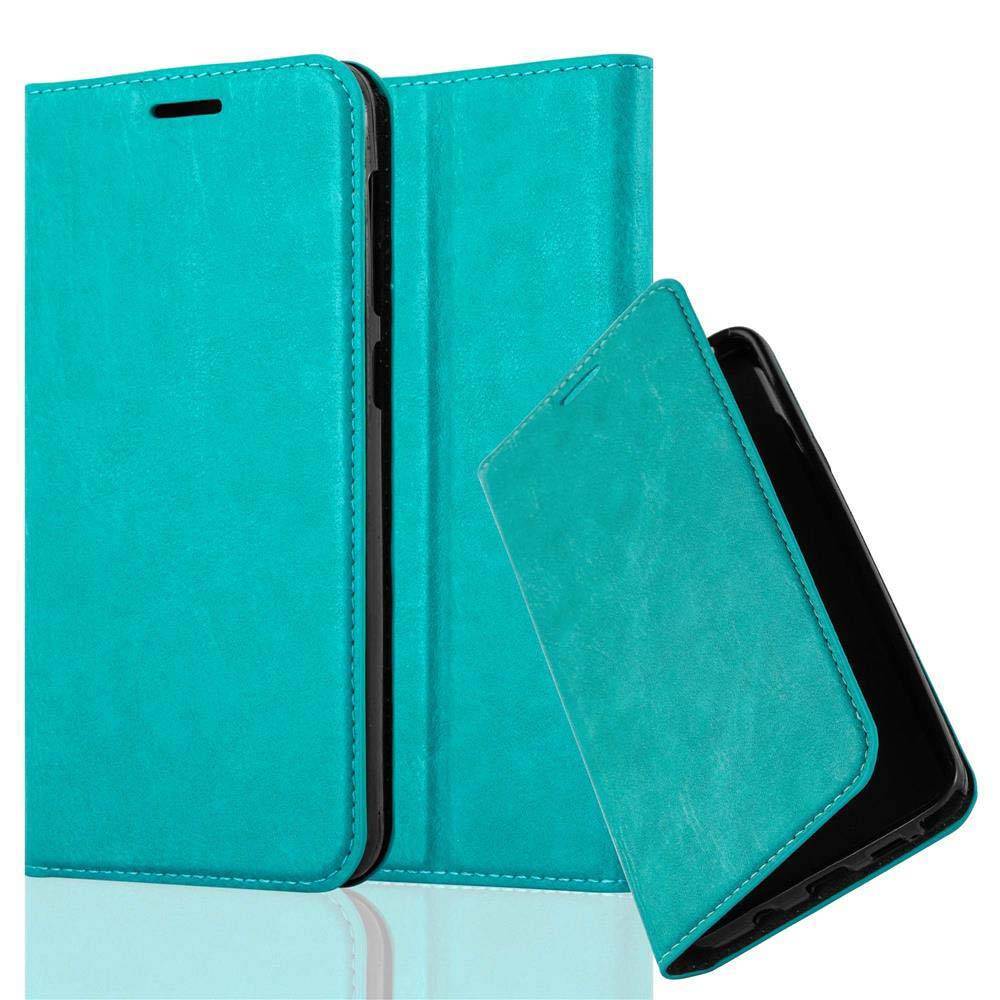 Cadorabo Hülle für HTC Desire 10 LIFESTYLE / Desire 825 Schutz Hülle in Türkis Handyhülle Etui Case Cover