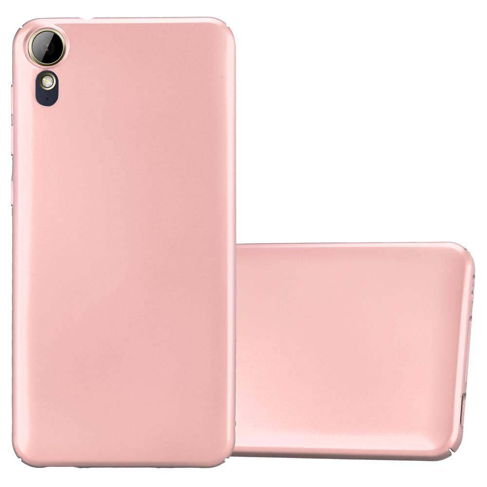 Cadorabo Hülle für HTC Desire 10 LIFESTYLE / Desire 825 Schutzhülle in Rosa Hard Case Handy Hülle Etui