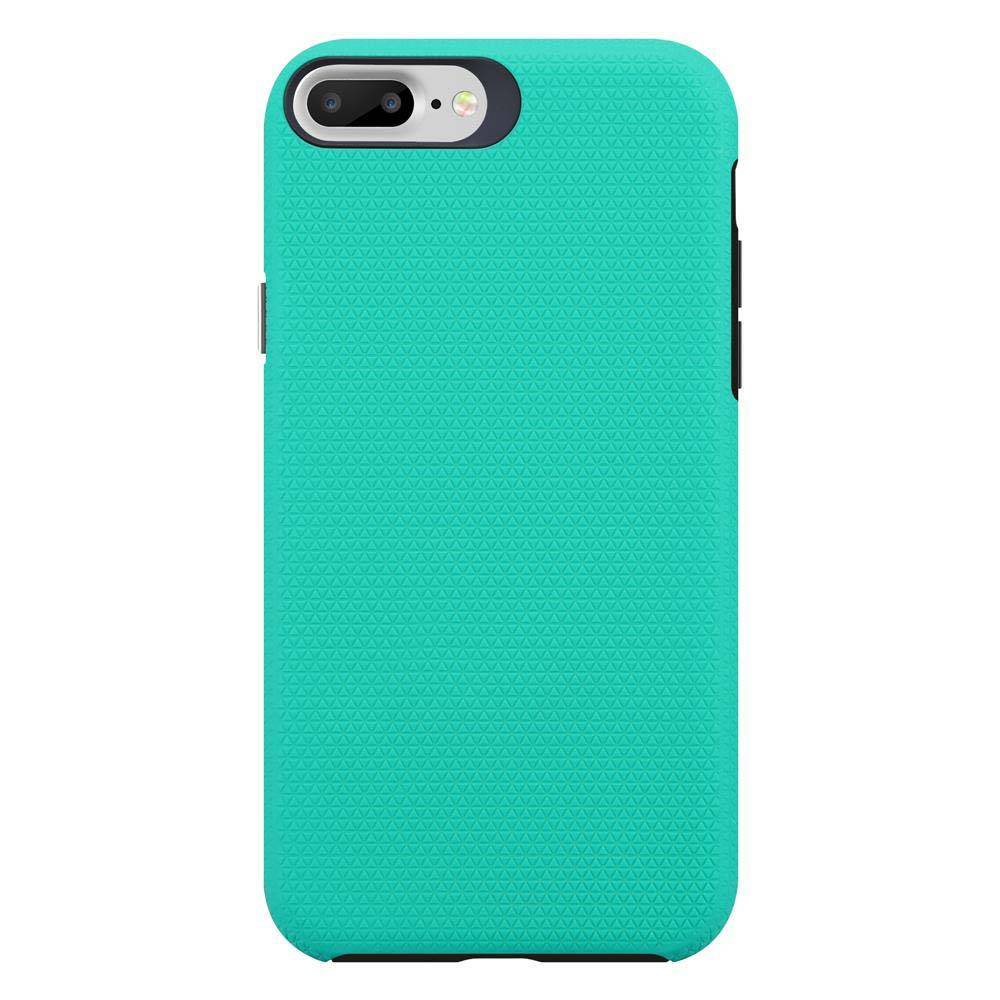 Cadorabo Schutzhülle für Apple iPhone 6 PLUS / 6S PLUS / 7 PLUS / 7S PLUS / 8 PLUS Hülle in Türkis Outdoor Etui Hybrid