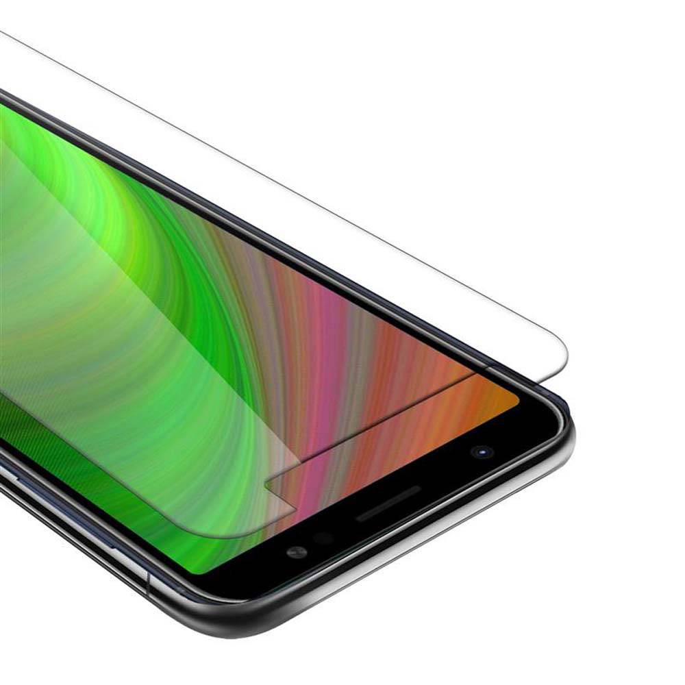 Cadorabo Panzer Folie für Asus ZenFone MAX PLUS M1 Schutzfolie in Transparent Gehärtetes Tempered Display-Schutzglas