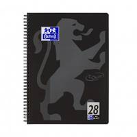 HAMELIN - Oxford 400121610, Abbildung, Schwarz, Grau, A4+, 160 Blätter, 90 g/m², Kariertes Papier