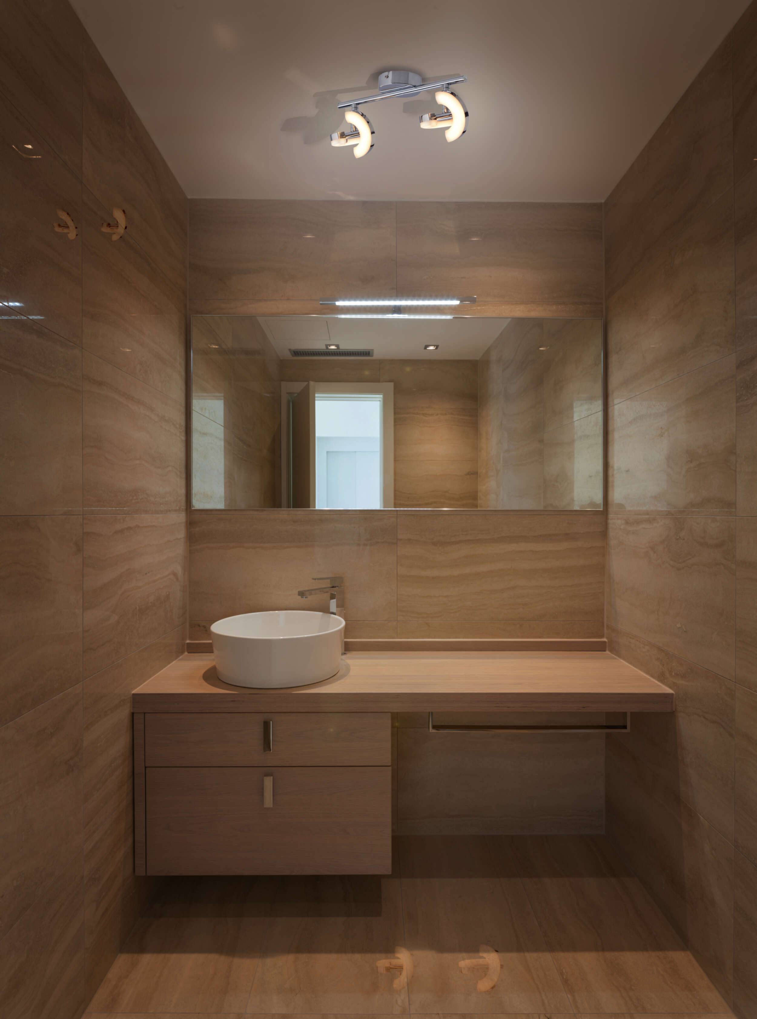 2er LED Wand- / Deckenspot "AFFI"