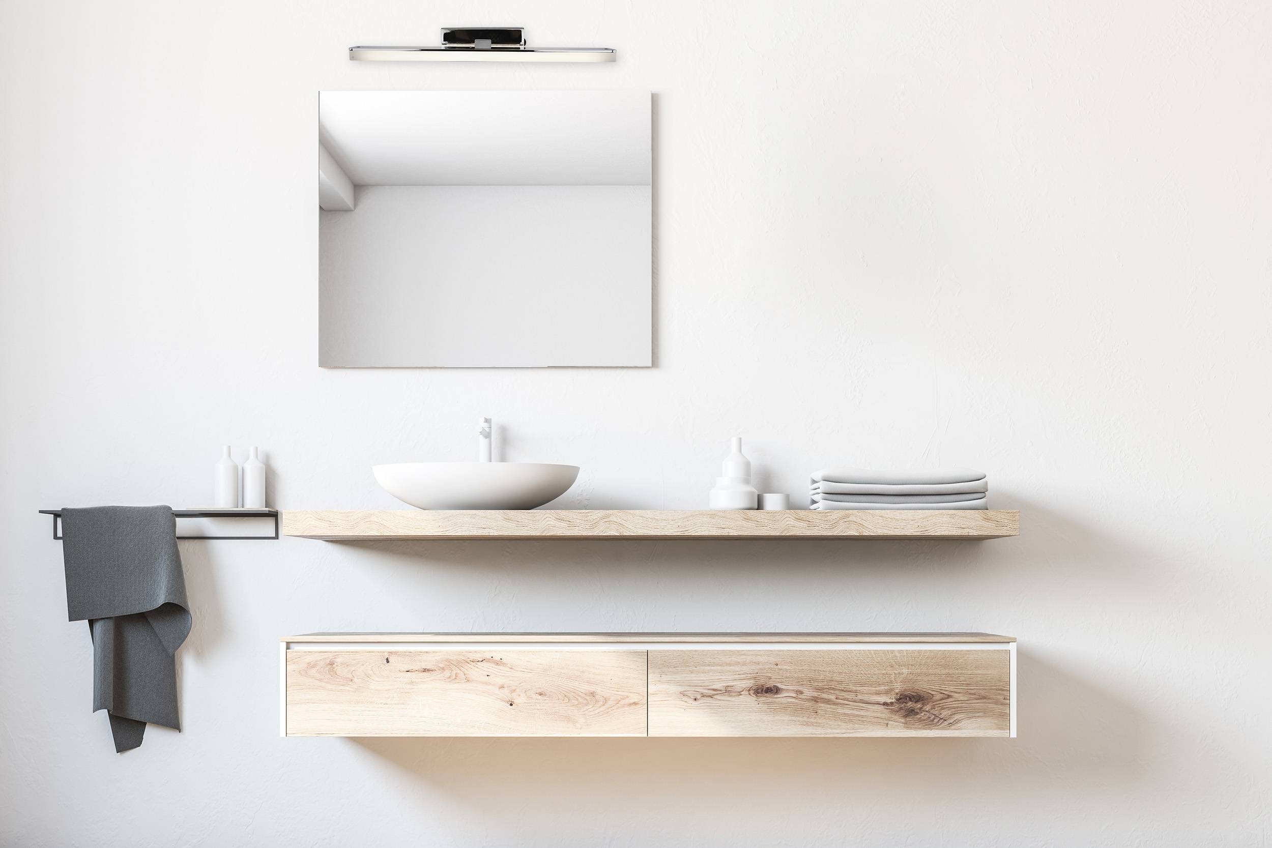 LED Wandleuchte "VARETA" l:31,5cm