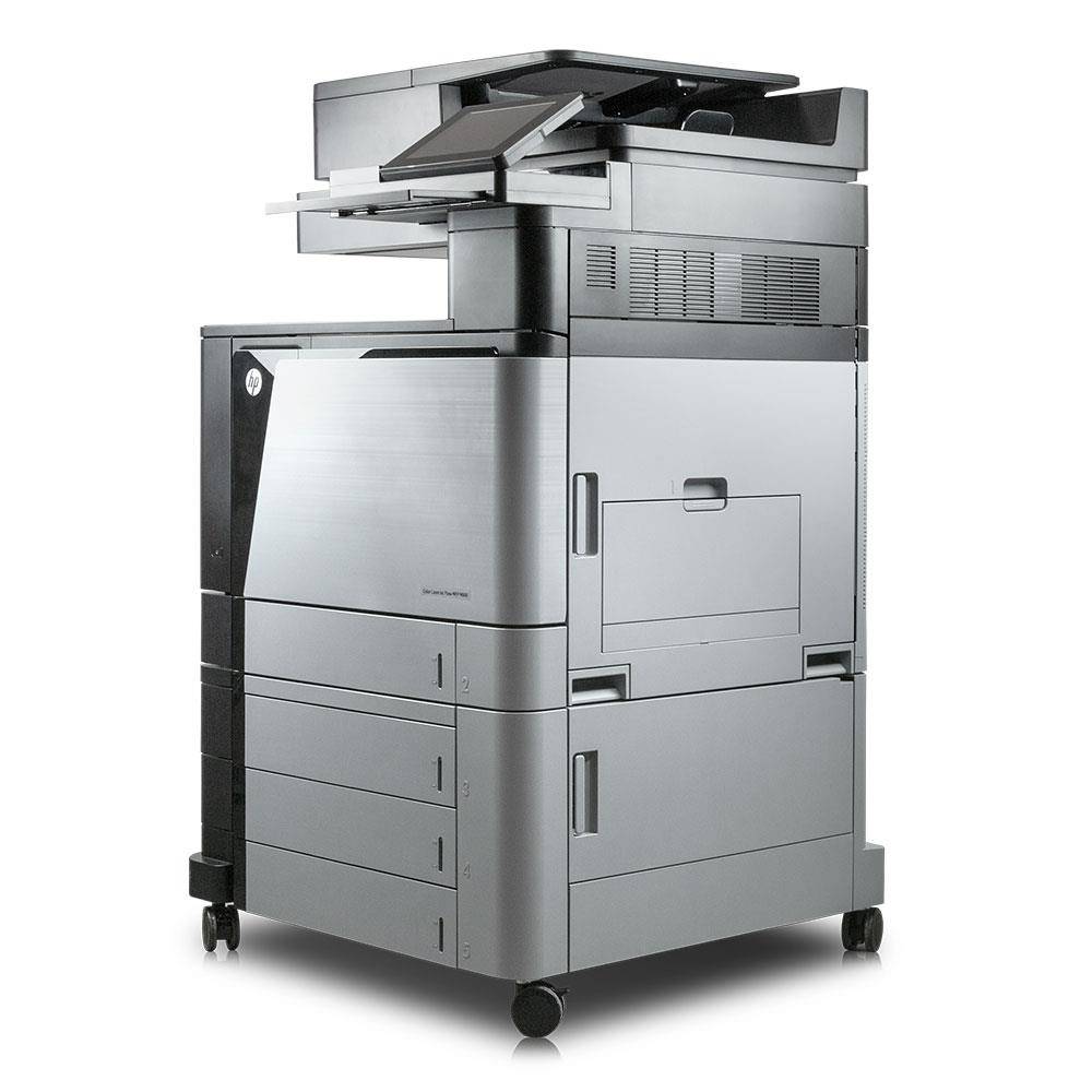 HP Color LaserJet M880z (Refurbished) AIO Drucker farbe (P/N: A2W75A, 320GB, 30 S/min., 1200 DPI, GigaBit, Touch)