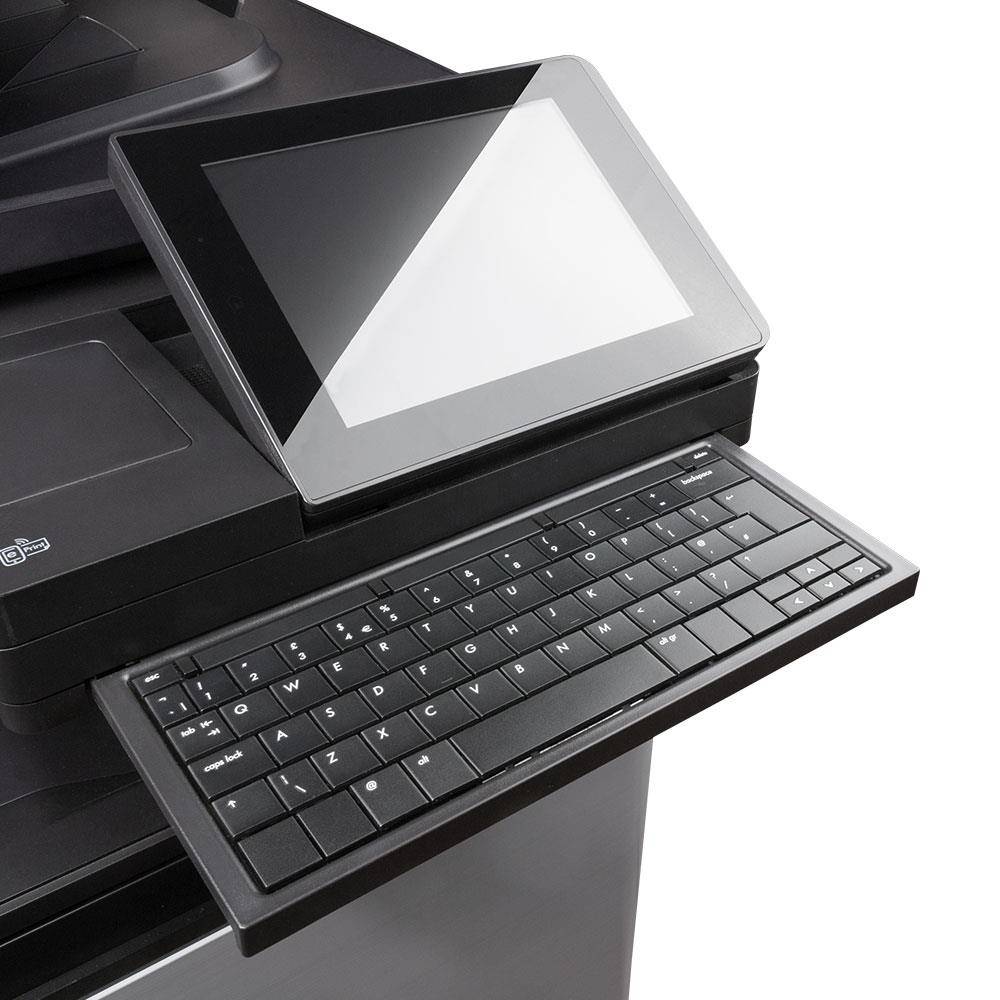 HP Color LaserJet M880z (Refurbished) AIO Drucker farbe (P/N: A2W75A, 320GB, 30 S/min., 1200 DPI, GigaBit, Touch)