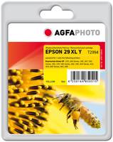 AGFAPHOTO Epson 29 XL Y Tintenpatrone mit gelbem Farbenetikett und Bienenabbildung