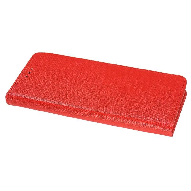cofi1453® Buch Tasche "Smart" kompatibel mit LG K30 (2019) Handy Hülle Etui Brieftasche Schutzhülle mit Standfunktion, Kartenfach Rot