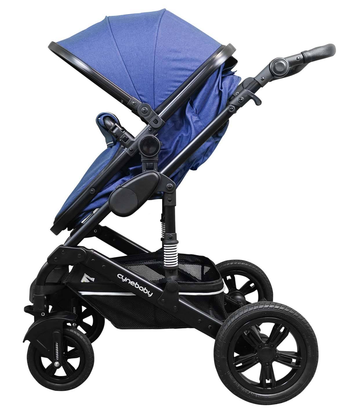 Cynebaby Komplettset Kinderwagen mit Zubehör Marine
