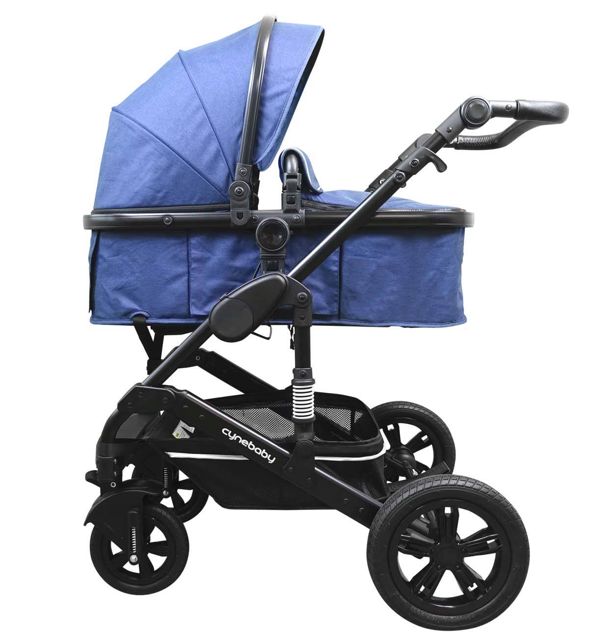 Cynebaby Komplettset Kinderwagen mit Zubehör Marine