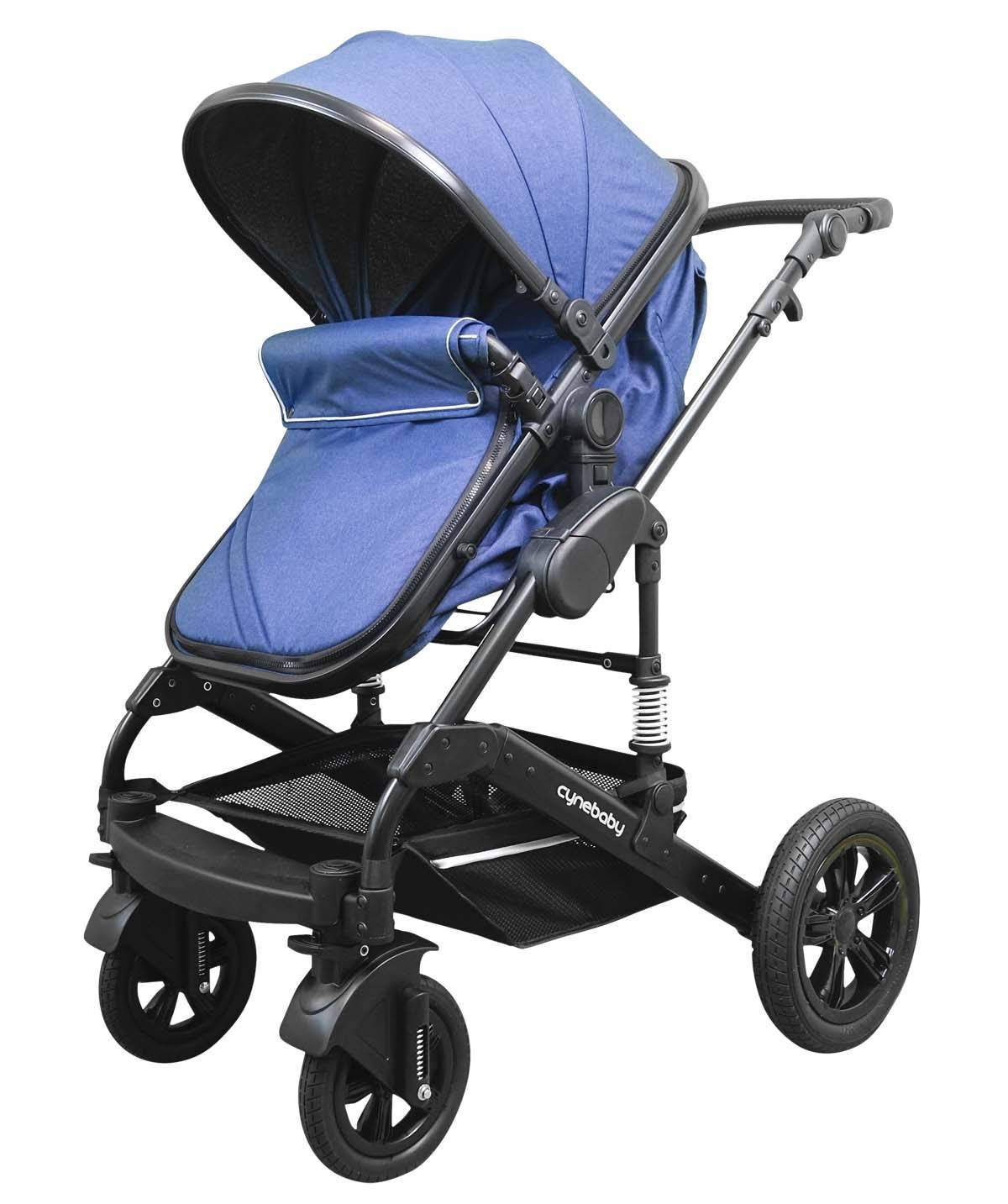 Cynebaby Komplettset Kinderwagen mit Zubehör Marine