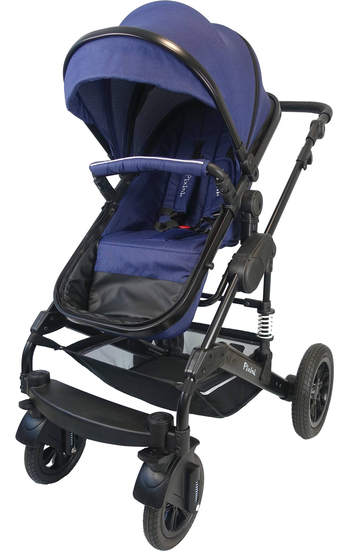 Pixini 3in1 Trio Kinderwagen Set (California  Marine Melange)