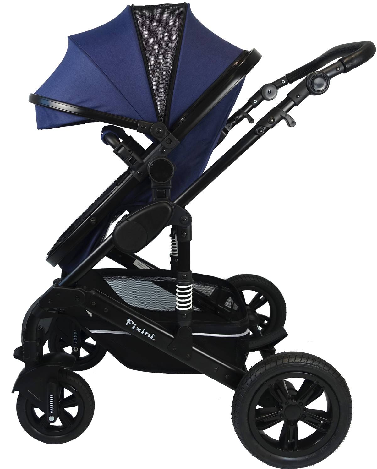 Pixini 3in1 Trio Kinderwagen Set (California  Marine Melange)