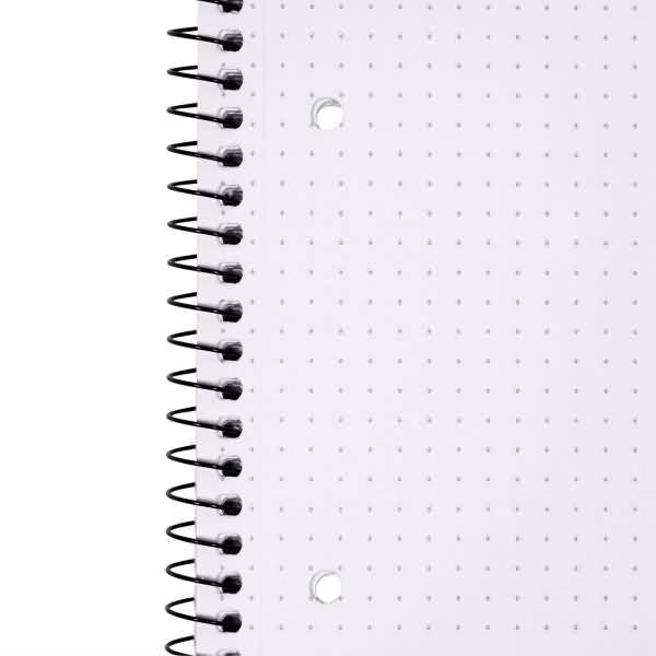 Collegeblock Schule A4+ 80 Blatt 90g/qm dot-Lineatur grünblau