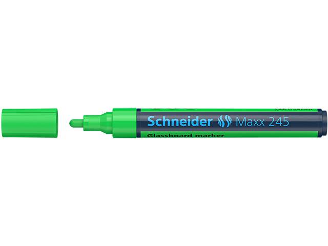 Glasboardmarker Maxx 245 grün, Rundspitze 1-3mm