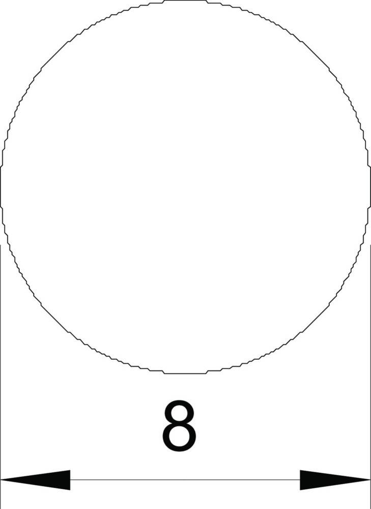 OBO Bettermann Aluminiumdraht RD 8-ALU